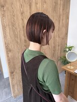 アノネ(anone)&nbsp;ミニボブ×ルーツカラー