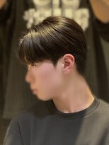 アルム オモテサンドウ(ALLM omotesando) 韓国ヘア コンマヘア ダウンパーマ メンズ 表参道
