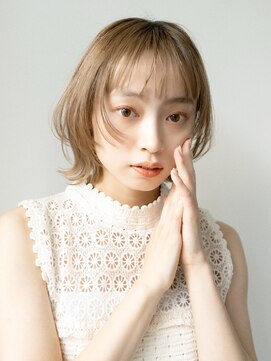 ミエルヘアーエスト 新宿店(mielhair est) 透明感外はねボブ
