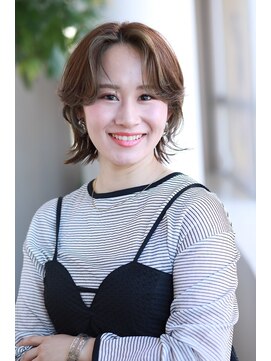 エフイチリン 千葉店(F.ICHIRIN) 外ハネウルフ