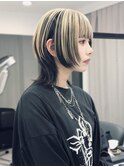 Gem Hair Studio 姉崎 アンブレラカラー/かわいいウルフレイヤー