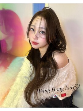 ユーフォリア 渋谷グランデ(Euphoria SHIBUYA GRANDE) 髪質改善 グレージュカラー 韓国ヘア SAYAKA