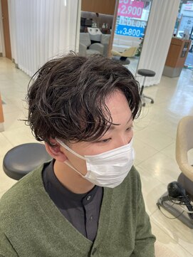 イメージア 町田店(IMAGE A) 大き目カールニュアンスパーマ＠20代30代40代50代