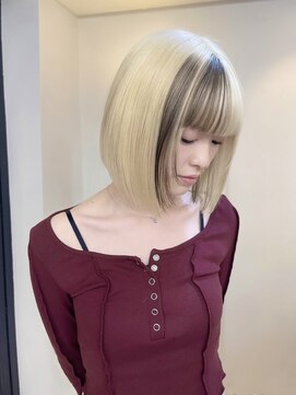 フラム 渋谷(flamme) ブロンド　× ローライト