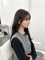 アマトウキョウ アユンチェ(AMA TOKYO×AYUNCHE)&nbsp;前髪顔まわり韓国ヘアレイヤーカットサイドバンク2wayバンク韓国