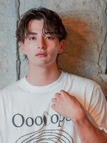 ダグラスヘア ノースショア 岐阜 長良(Douglas hair NORTH SHORE)&nbsp;【メンズパーマ】ウェーブセンターパート