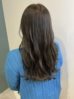 プラス ファースト ヘア(Plus 1st)&nbsp;セピアグレージュ×ロングウェーブ