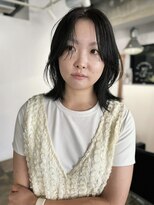 クイン(qin)&nbsp;緩め透明感カラーボブ