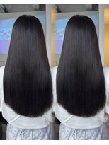 バンクスヘアー(BANK'S HAIR)&nbsp;【自然派ストレート】酸熱を使わず髪質を整える美髪施術