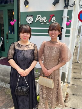 ペル テ サローネ(Per Te SALONE) ヘアアレンジメント