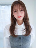 ANGELICA 大人かわいい レイヤーカット 前髪カット