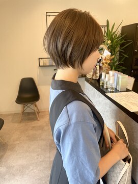メデル(mederu) 伸ばしかけショート丸みショートボブ