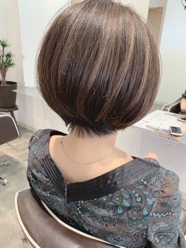 パーチェ(Pace) 白髪率30% 大人女性にオススメ　ショートボブ