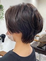 ベリテツー 京成大久保(verite2)&nbsp;絶壁解消/30代40代50代/大人ショートボブ/アースカラー