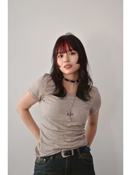 シーン(SCENE) [天神今泉/黒髪カタログ/クラゲヘアー/オリーブグレー]