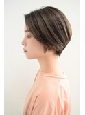 大人ショートボブ