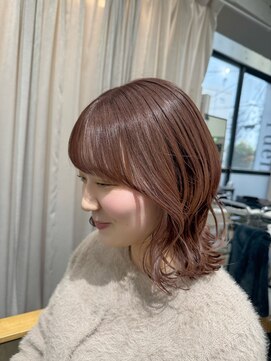 ルアン 上通り(ruen) 長めボブ　くびれボブ  ruen熊本Hina