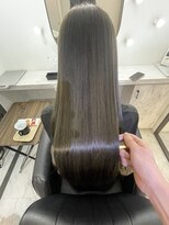 アールサロン アザブジュウバン(Rr SALON Azabu juban)&nbsp;オリーブグレージュ×Rr SALON HYDRO XE TREATMENT