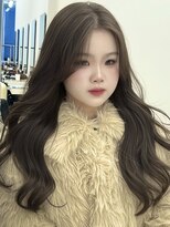 アイトーキョーエス 渋谷(AI TOKYO S)&nbsp;ワンホンレイヤーオリーブグレージュブリーチなしダブルカラー