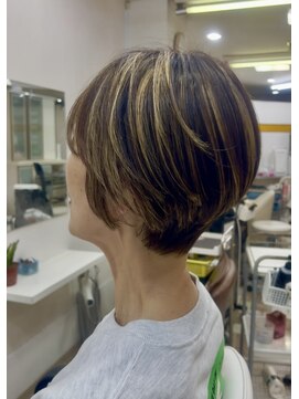 ヘアーサロンアンク(hair salon anc) ハイライトブリーチ