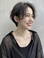 ヘアーメイクパウダー 天王寺寺田町店(Hair make powder) 大人可愛い20代30代40代小顔ハンサムショート丸み前下がり