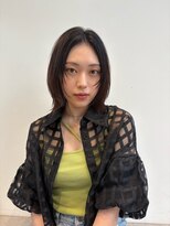 エディット トウキョウ(e.dit tokyo)&nbsp;大人ミディアム/顔まわりレイヤー/レイヤー/小顔レイヤー