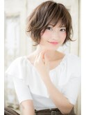 *CUORE我孫子*…アシンメトリーな小顔ショートボブa