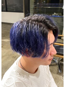 ザ オーダー(THE ORDER) ツイストスパイラルパーマセンターパートケアブリーチカラー