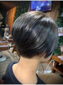 ポイントハイライト×ショート