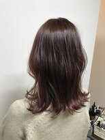 ウイッシュヘアー 円座店(wish hair) 『wish円座』艶ツヤ外ハネくびれロブ