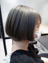 フィンセント 新高円寺店(VINCENT) 【ダブルカラー】スモーキーベージュ/コンパクトボブ