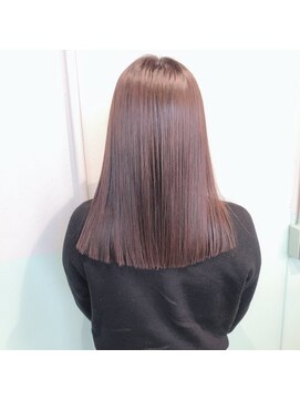 ジーナ 銀座(Zina) 髪質改善＊卵型＊マロンベージュ＊２０代３０代【Zina銀座】