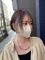 オアシス(oasis)&nbsp;【oasisオグラ】フレーミングインナーカラー丸みショート