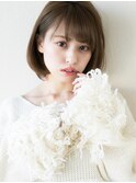 【Silk-lei】マニッシュショート_ネイビーカラー
