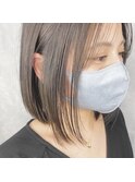 透明感◎グレージュカラー
