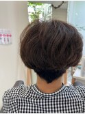 ショートボブで素敵に