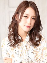 クラッチムク 博多口(CLUTCH muk.)&nbsp;大人可愛い小顔美髪ツヤ髪大人ガーリーココアベージュ秋冬A2