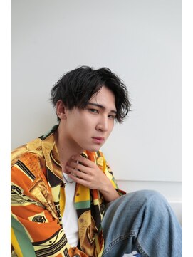 リンダバイネオリーブ 白楽店(Linda by neolive) アップバングニュアンスパーマ・ツーブロックマッシュ