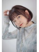 【髪質改善】パープル系イヤリングカラー　Ash清瀬 大嶋