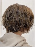 大人可愛い30代40代50代ウィル野田阪神カジュアルパーマ