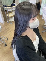 ナチュラル(Natural)&nbsp;暗髪×顔周りレイヤー