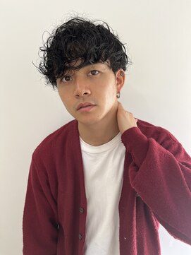 ピープスアンドスー 表参道 渋谷(Peeps&Suu.) メンズカット 無造作パーマ