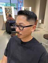 ウノプリール 茶屋町店(unopulir)&nbsp;【unopulir 景山】サイドパート　七三分け　バーバースタイル