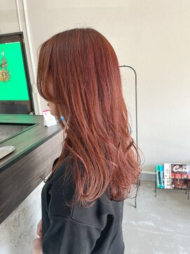 ヘアーニコット(hair Nicott) チェリーレッドカラー