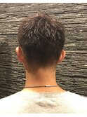 ソフトモヒカン/田町/眉カット/ビジネススタイル/メンズカット/