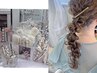 お得超人気【土日祝限定】9～14   お洒落ヘアアクセ付ヘアセット¥4500→3900