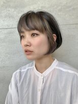 ヘアーアンドアイラッシュ ココアンジェ 福津店(CocoAnge)&nbsp;ミニボブ　フレーミングカラー