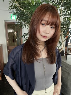 ガーランドギンザ(Garland Ginza) レイヤーカット/ロングレイヤー/フェイスレイヤー/暖色カラー