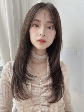 バイオレット 表参道店(Violet) レイヤーカット小顔ロングレイヤー内巻きレイヤーUC-3