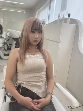 ガガ 心斎橋(GAGA) 韓国/ハイトーンカラー/ワンホンヘア/レイヤーカット/髪質改善
